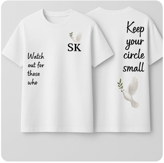 LONE ERA Statement Tee – SK Dove Edition